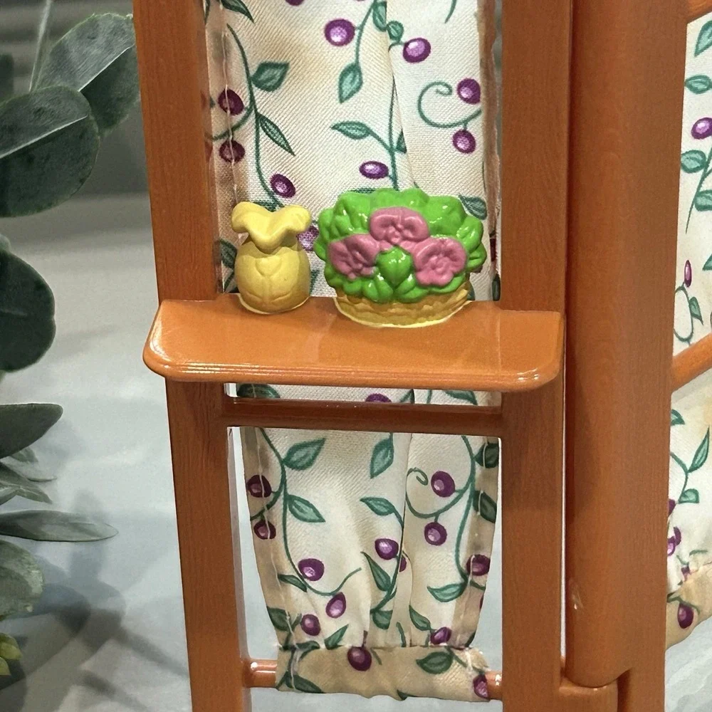 Fisher-Price Loving Family Dollhouse Replacement Brown Living Room Room Divider